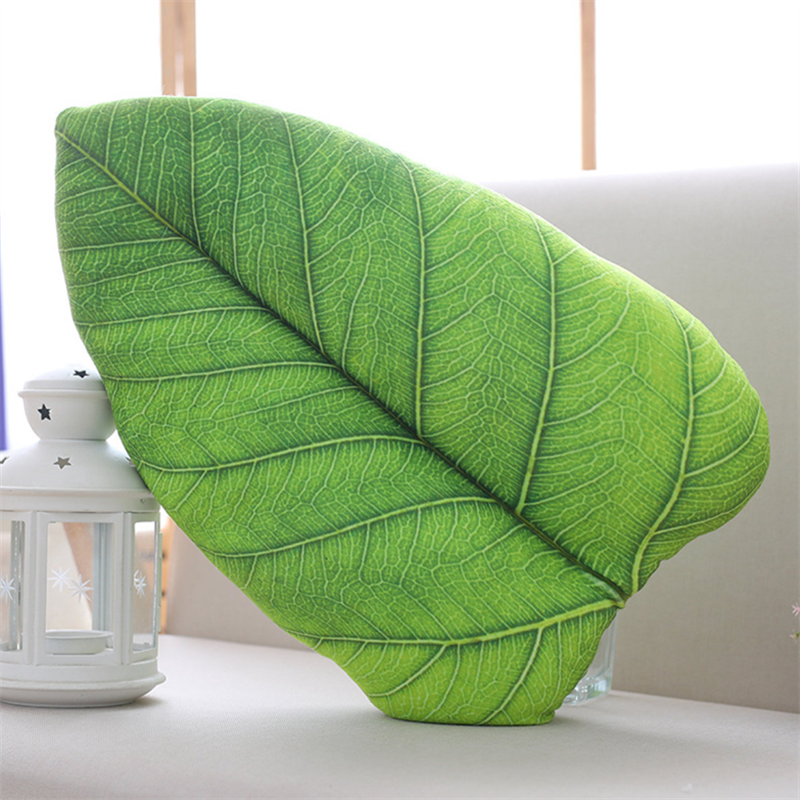 Plant Leaves  & Flower Pillow - OZN Shopping