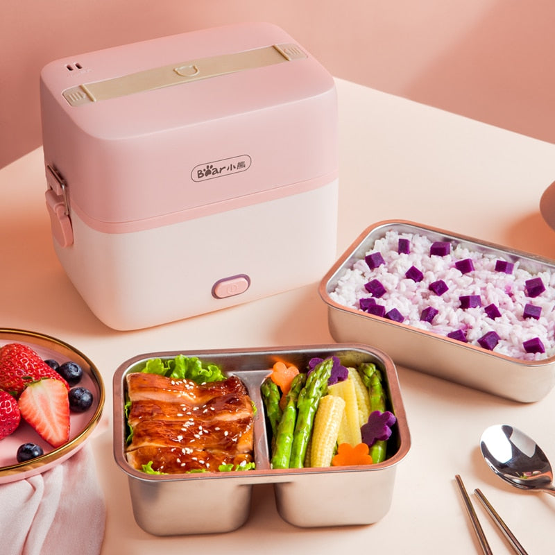 Portable  Electric Lunch Meals Heating Box  For Travel, School &  Office - OZN Shopping