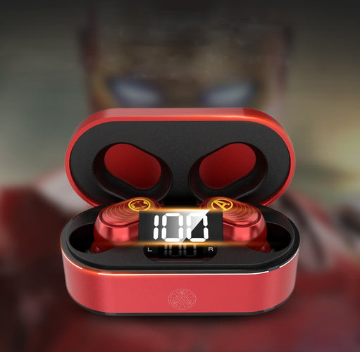 Marvel Wireless Bluetooth Earphones Iron man, Spiderman & Captain America - OZN Shopping