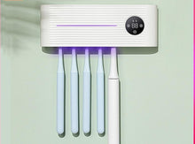 Load image into Gallery viewer, Toothbrush Sterilizer Holder Antibacterial Automatic Toothpaste Dispenser - OZN Shopping
