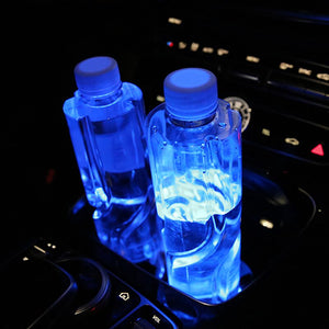 Led Car Cup Badge Lights Luminous Coaster Drink Holder - OZN Shopping