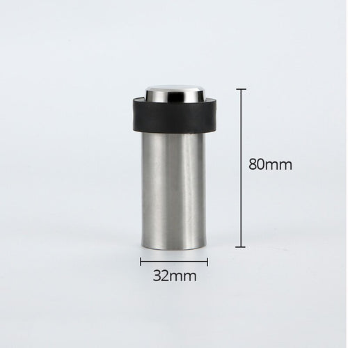 Wall Pin Bumper Scratch Protection Stainless Steel Door Stops Rubber Door Protective Pad Door Stopper Wall Protector Anti-collision Door Holder Heavy Duty - OZN Shopping