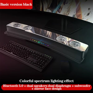 Bluetooth Wireless Game Speaker Soundbar -   Stereo Subwoofer - OZN Shopping