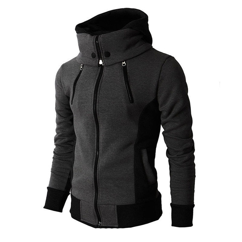 High Collar Winter Jacket Hoodie - OZN Shopping