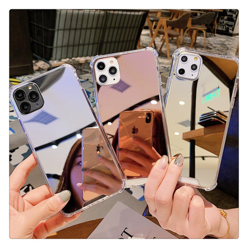 Luxury Clear  Mirror Iphone Case - OZN Shopping