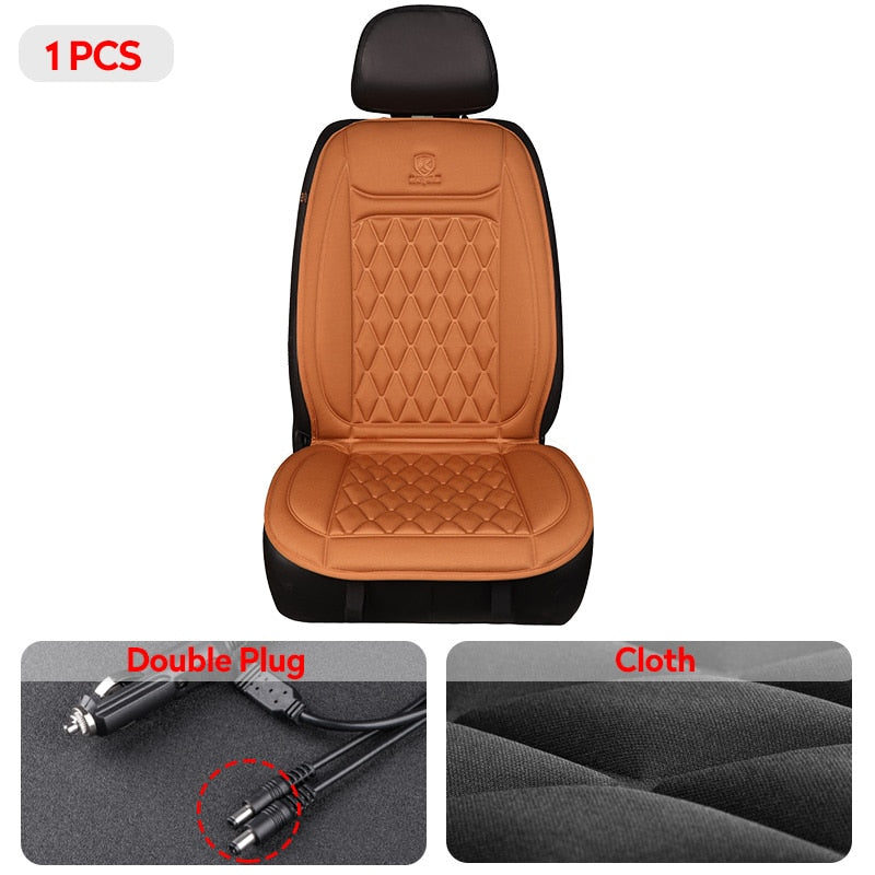 Heated Car Seat Cover - Universal Car Seat Heater