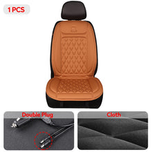 Load image into Gallery viewer, Heated Car Seat Cover - Universal Car Seat Heater
