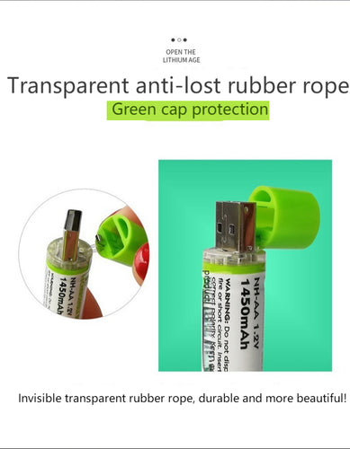 USB BATTERY RECHARGEABLE