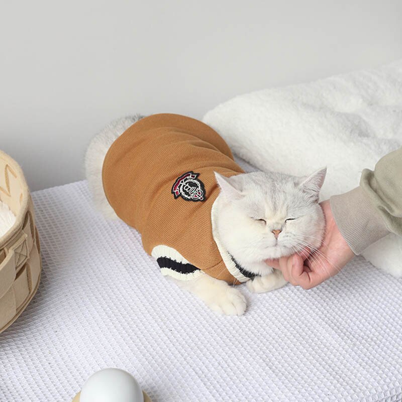 Cat Dog Sweater Pullover Winter Pet Clothes