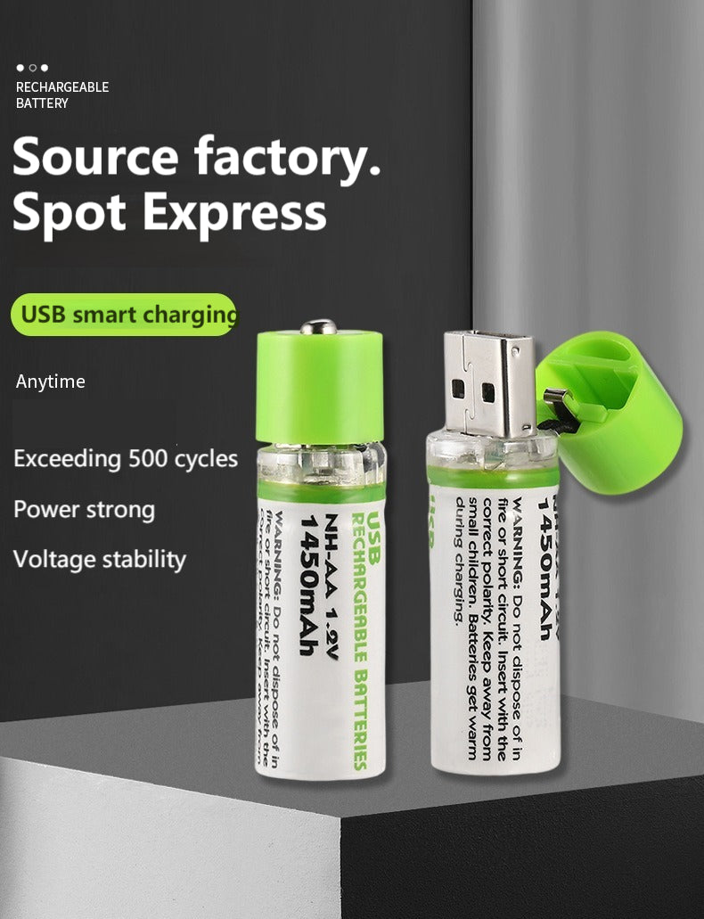 USB BATTERY RECHARGEABLE