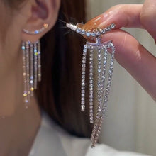 Load image into Gallery viewer, Korean Tassel Long Fashion Earrings

