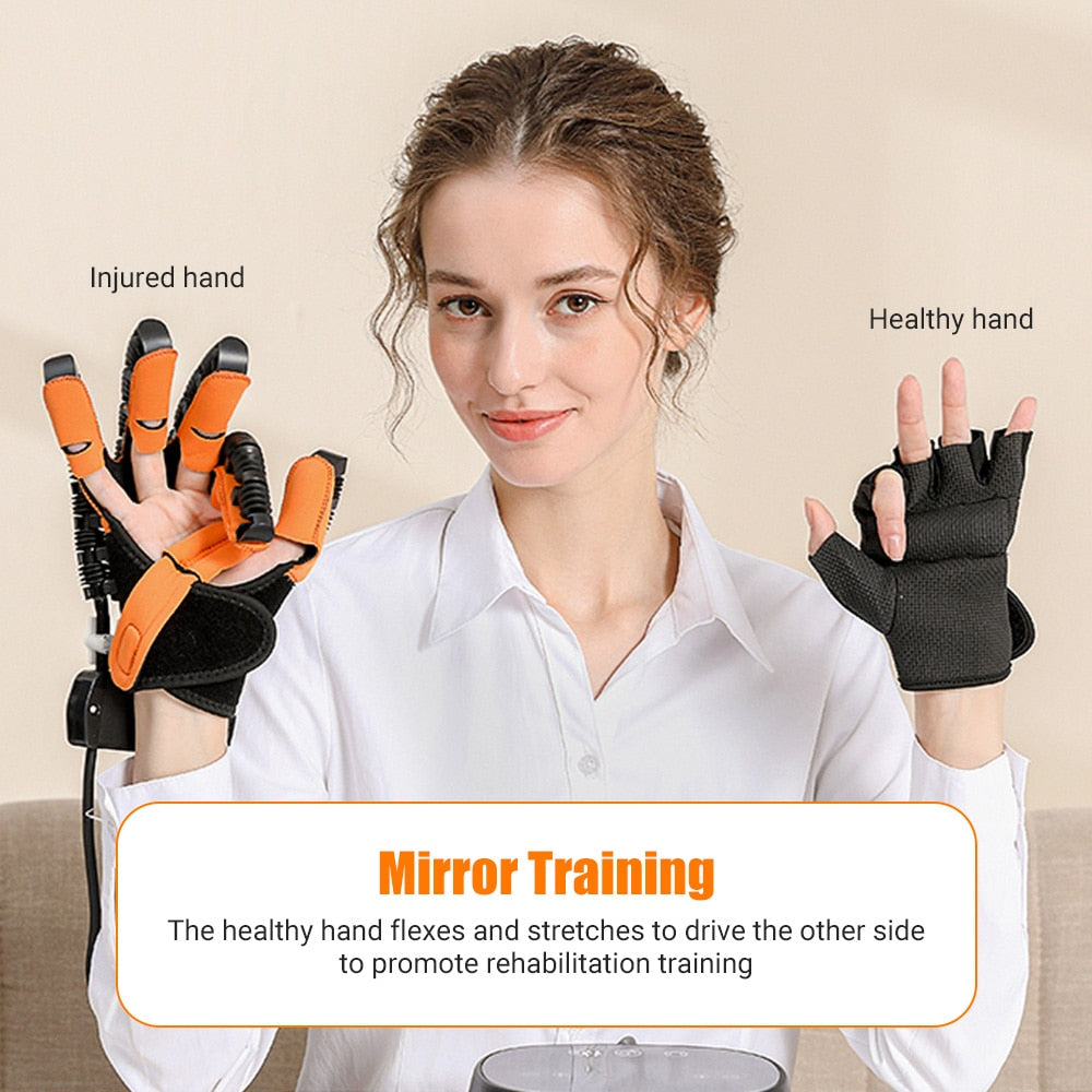 Hand Robot Gloves Massage Rehabilitation Therapy