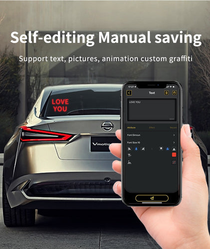 Car Signage LED Display Mobile App