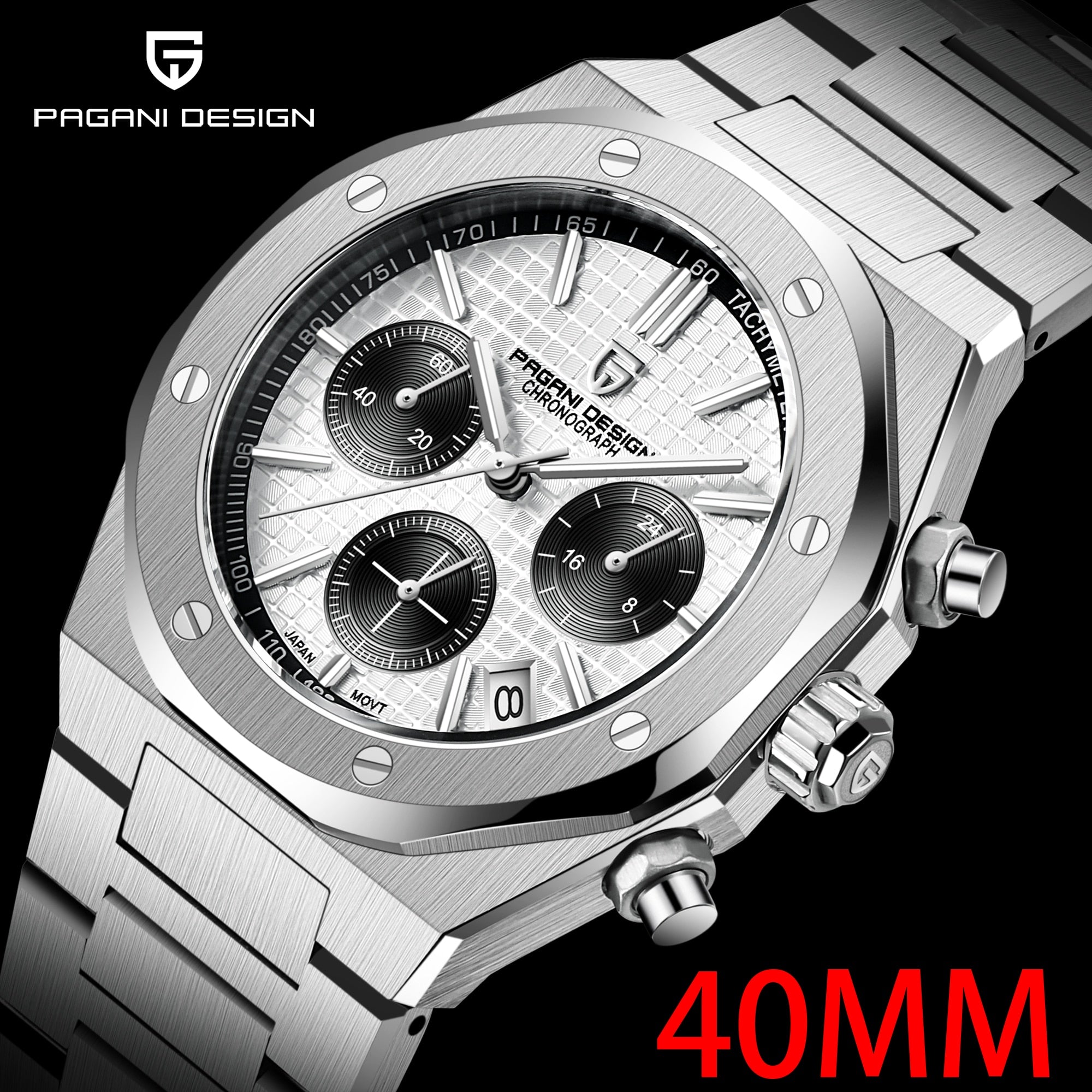 Men's Watch Quartz Stainless Steel Design