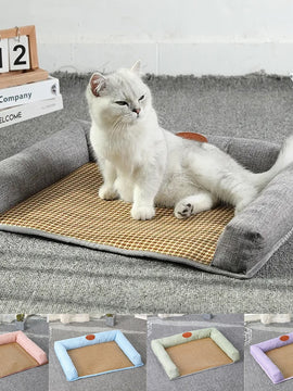 Summer Cat Bed Cooling Pet Mat