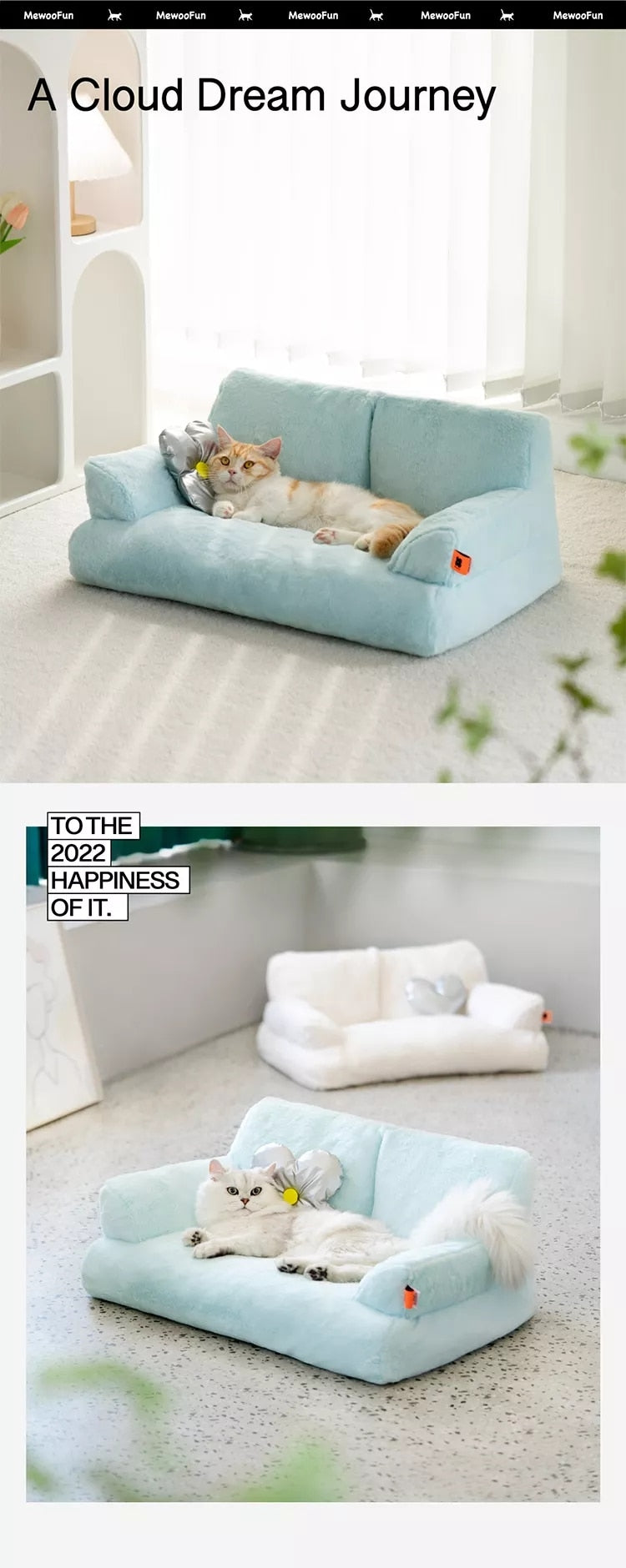 Cat Sofa Bed Pet Couch