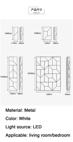 3D Wall Lighting Decor