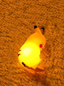 Pokemon Pikachu Night Light Glowing Children Toy Pokemon Pikachu Cute Bedside Lamp Children's Birthday Christmas Present