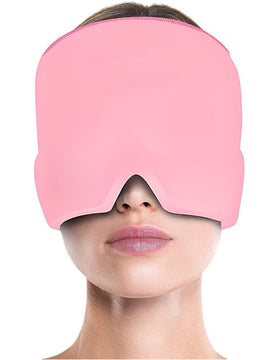 Gel Cold Headache Migraine Relief Cap Head Hat Massager