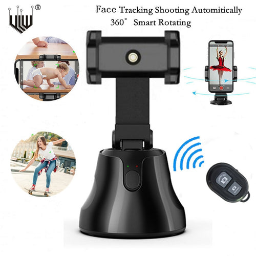 Phone Tripod Auto Face Tracking Live Video