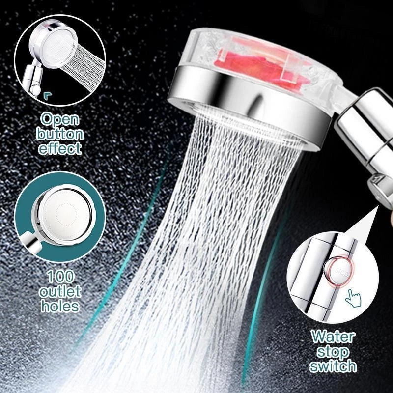 Turbocharged Shower Head Filter - Rainfall Shower Head Water Saving High Pressure Shower Head Bathroom - OZN Shopping