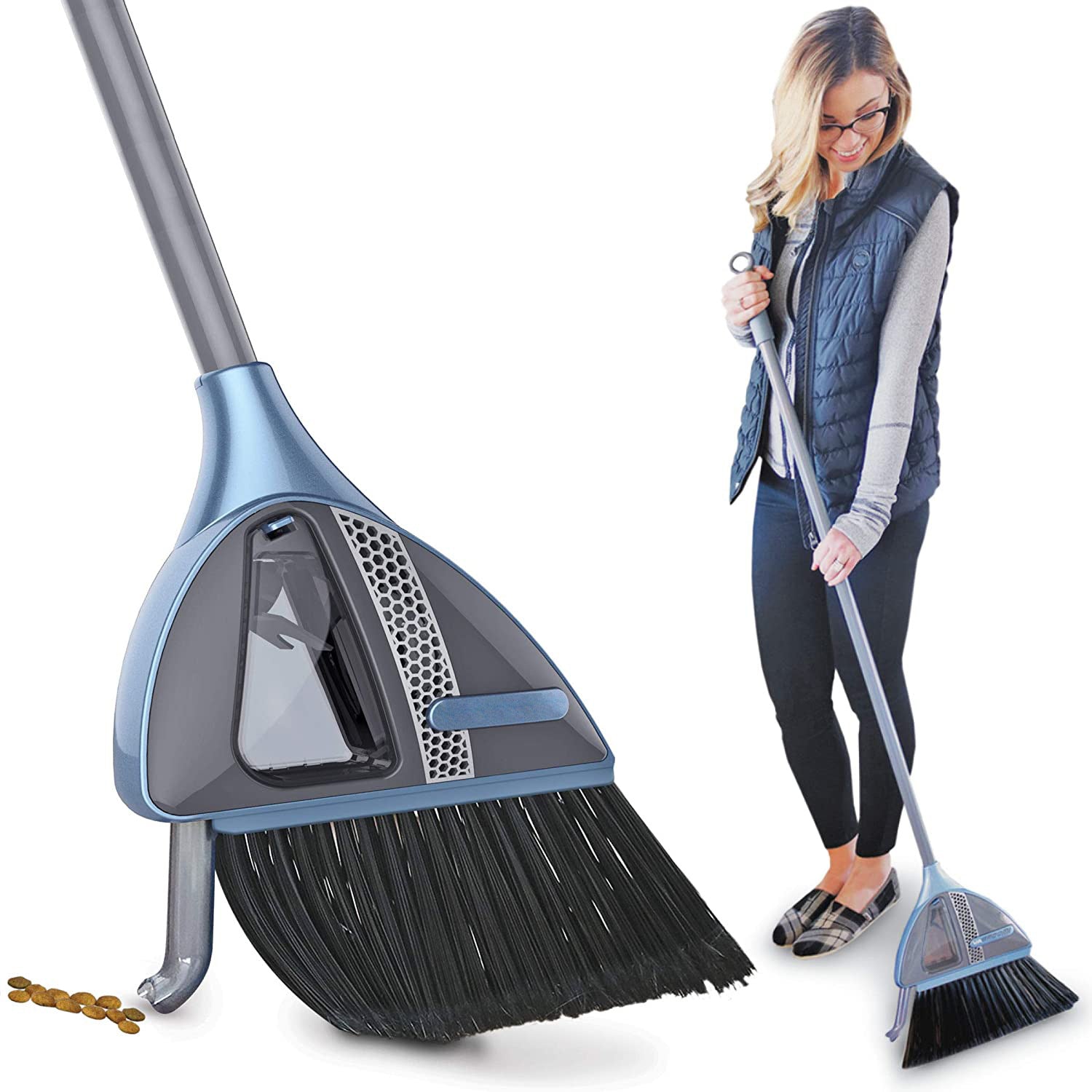 2 In 1 Cordless Broom with Built In Vacuum Cleaner - OZN Shopping