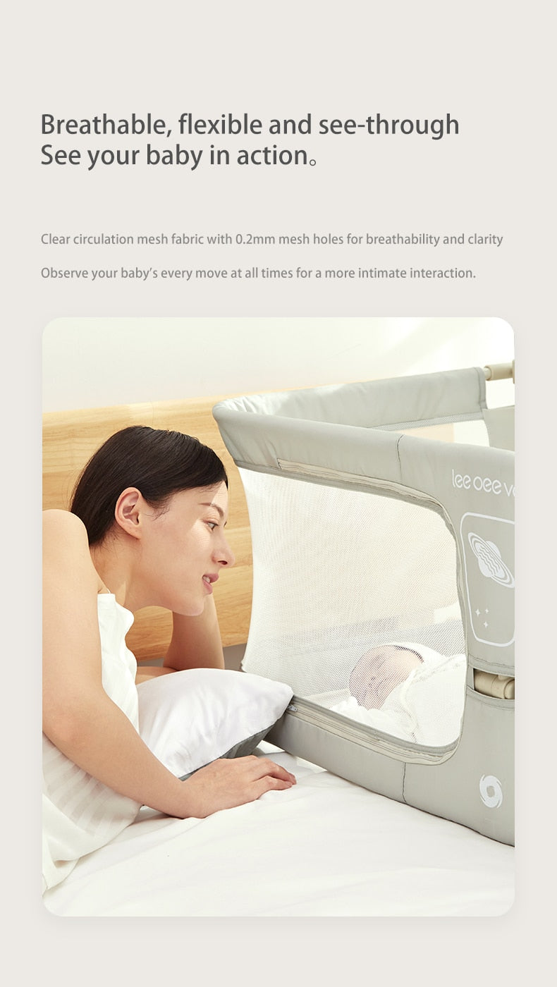 Baby Crib Bed Side