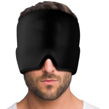 Load image into Gallery viewer, Gel Cold Headache Migraine Relief Cap Head Hat Massager
