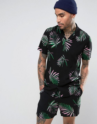 Men Beach Fashion Polo & Shorts - OZN Shopping