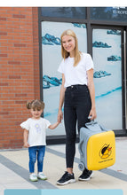 Load image into Gallery viewer, Lazy suitcase children&#39;s trolley case travel luggage
