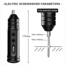 Load image into Gallery viewer, Portable Mini Electric Screwdriver Smart Cordless Automatic Screwdriver Multi-function Bits Portable Power Tools Set - OZN Shopping
