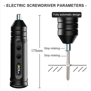 Portable Mini Electric Screwdriver Smart Cordless Automatic Screwdriver Multi-function Bits Portable Power Tools Set - OZN Shopping