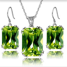 Load image into Gallery viewer, Exquisite Double Heart Necklace Earrings Bracelet Jewelry Set
