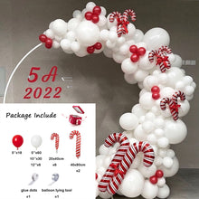 Load image into Gallery viewer, Christmas Balloons Arch Home Party Decoration
