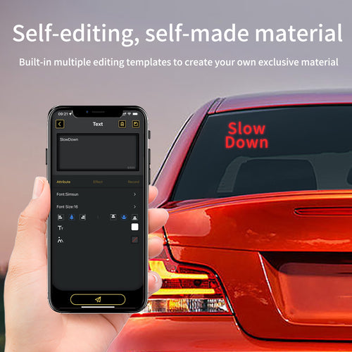 Car Signage LED Display Mobile App