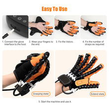 Load image into Gallery viewer, Hand Robot Gloves Massage Rehabilitation Therapy
