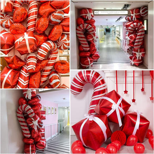 Christmas Balloons Arch Home Party Decoration