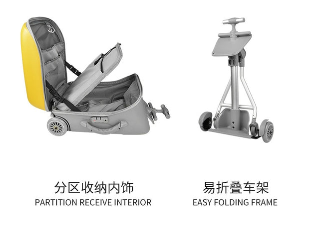 Lazy suitcase children's trolley case travel luggage
