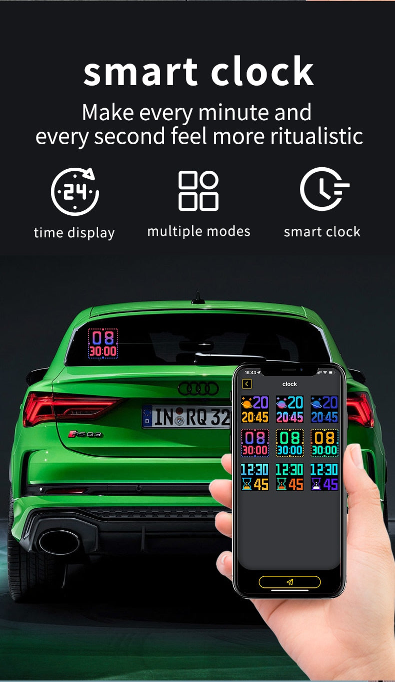 Car Signage LED Display Mobile App