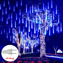 Load image into Gallery viewer, Tube Christmas New Year LED Meteor Shower Garland Decoration
