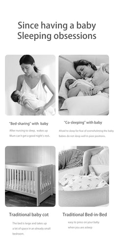 Baby Crib Bed Side