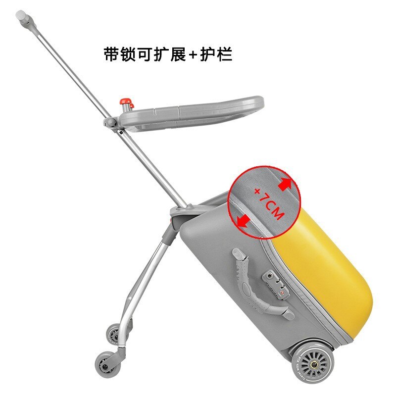 Lazy suitcase children's trolley case travel luggage