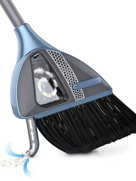 2 In 1 Cordless Broom with Built In Vacuum Cleaner