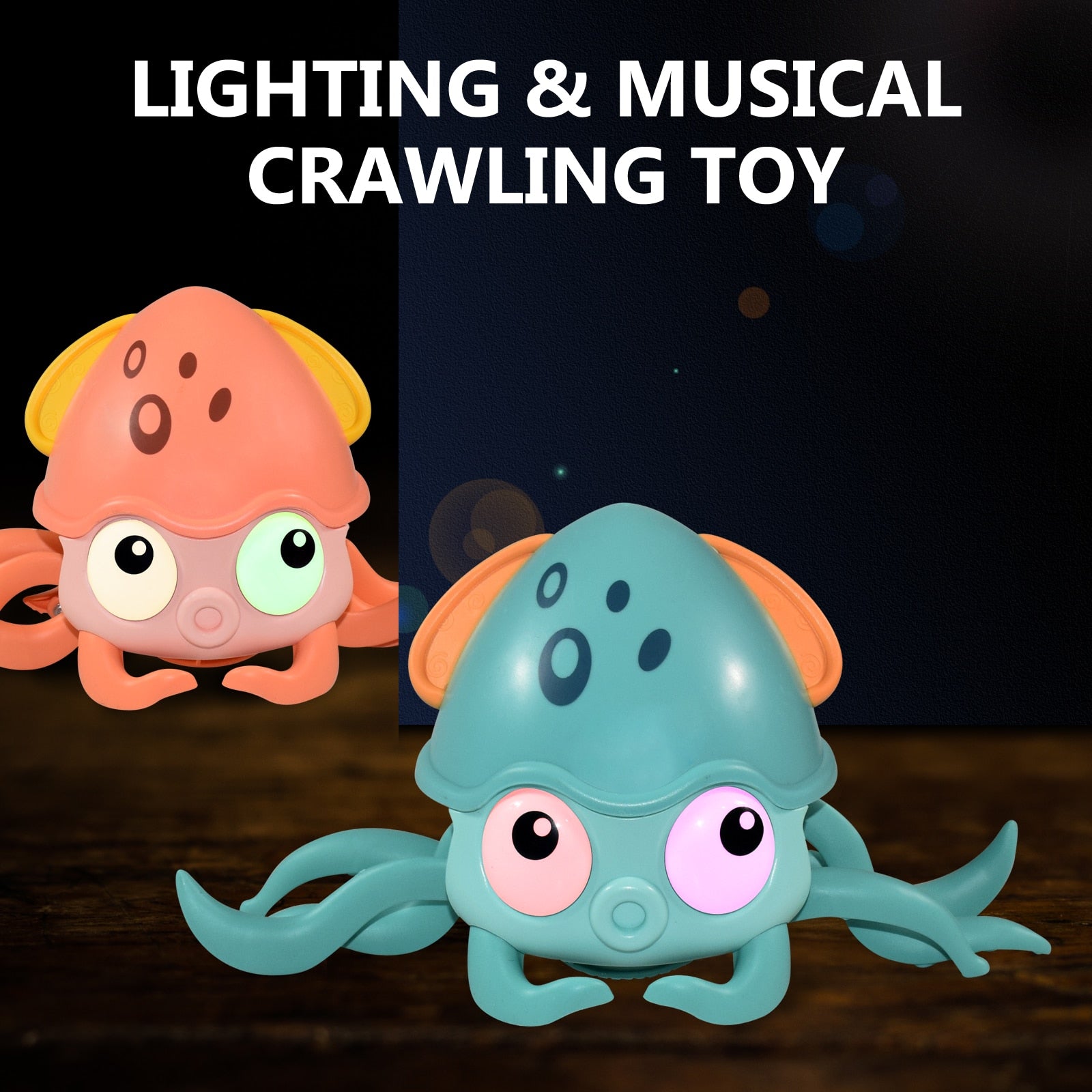 Crab Toys Musical Pet Toy