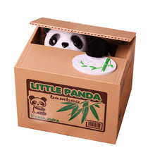 Load image into Gallery viewer, Smart Panda Box Money Bank
