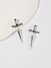 Load image into Gallery viewer, Sword Metal Earrings
