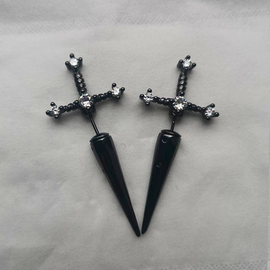 Sword Metal Earrings