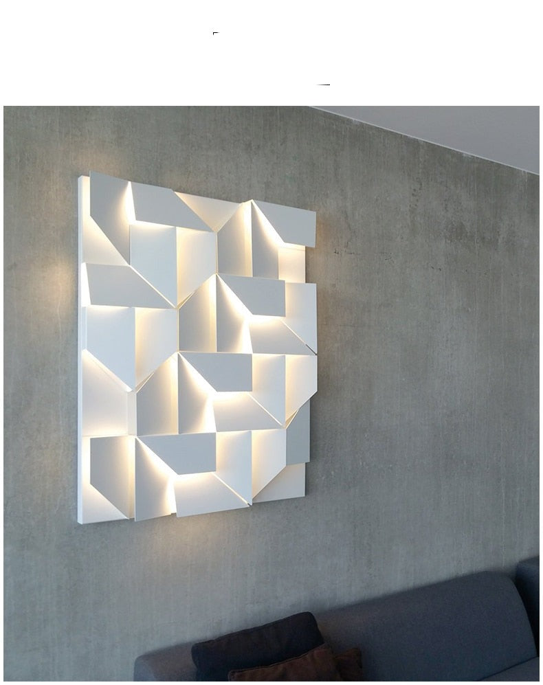 3D Wall Lighting Decor