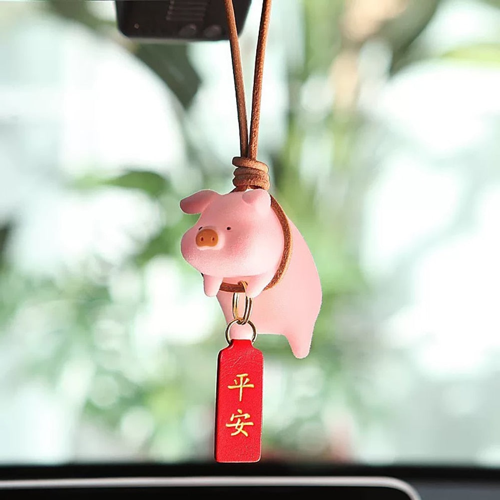 Cute Pig Car Accessories