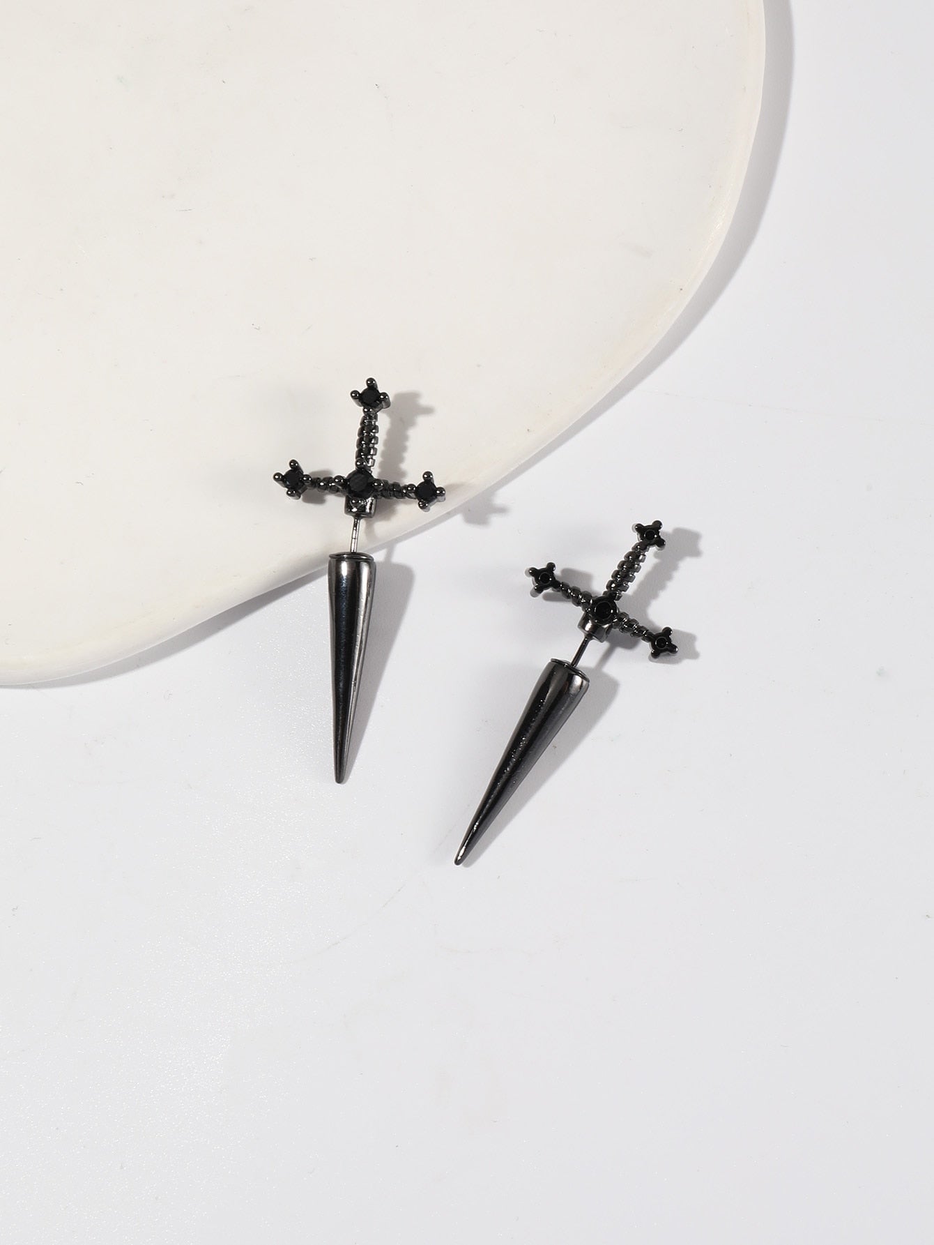 Sword Metal Earrings